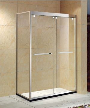 Rectangle Framed Glass Sliding Shower Doors